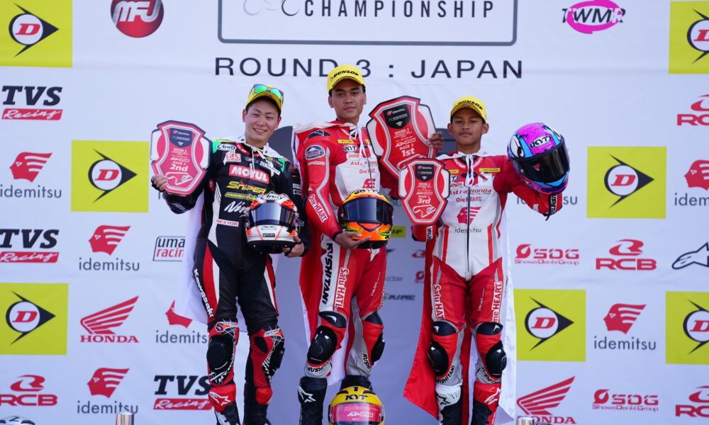 Astra Racing Astra Honda Racing Team Dominasi Podium ARRC Jepang | Aceh Monitor